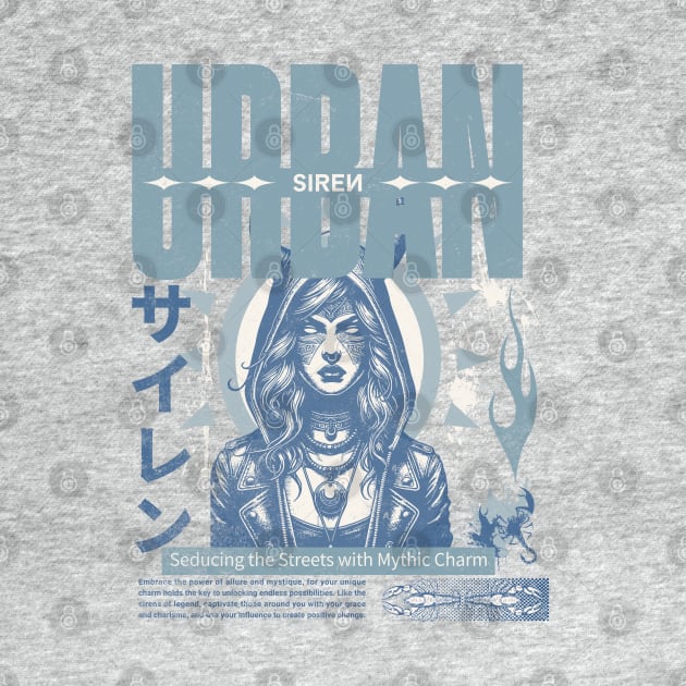 Urban Siren: Seducing the Streets with Mythic Charm by DesignByJeff